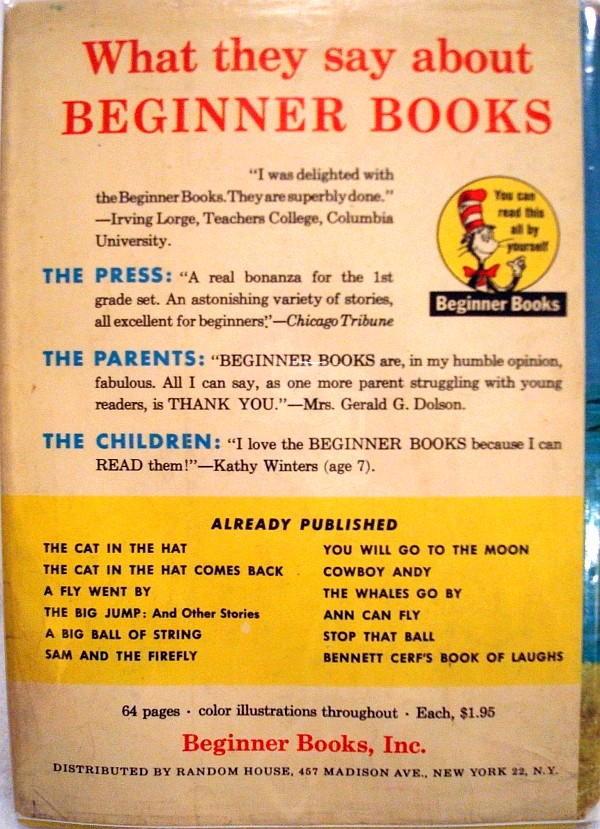 Dr. Seuss First Edition Books