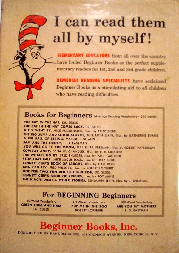 Dr. Seuss First Edition Books