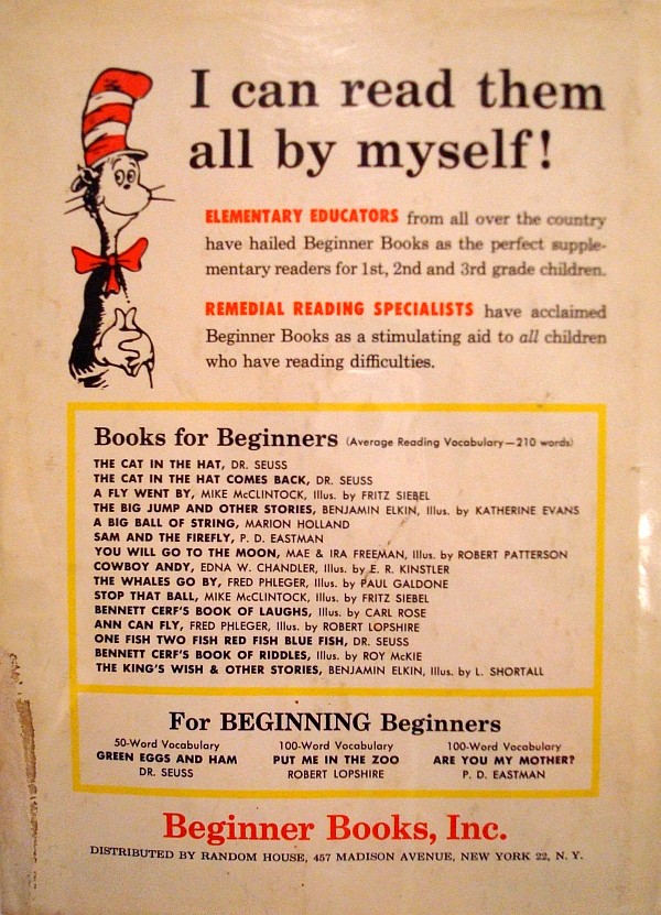 Dr. Seuss First Edition Books