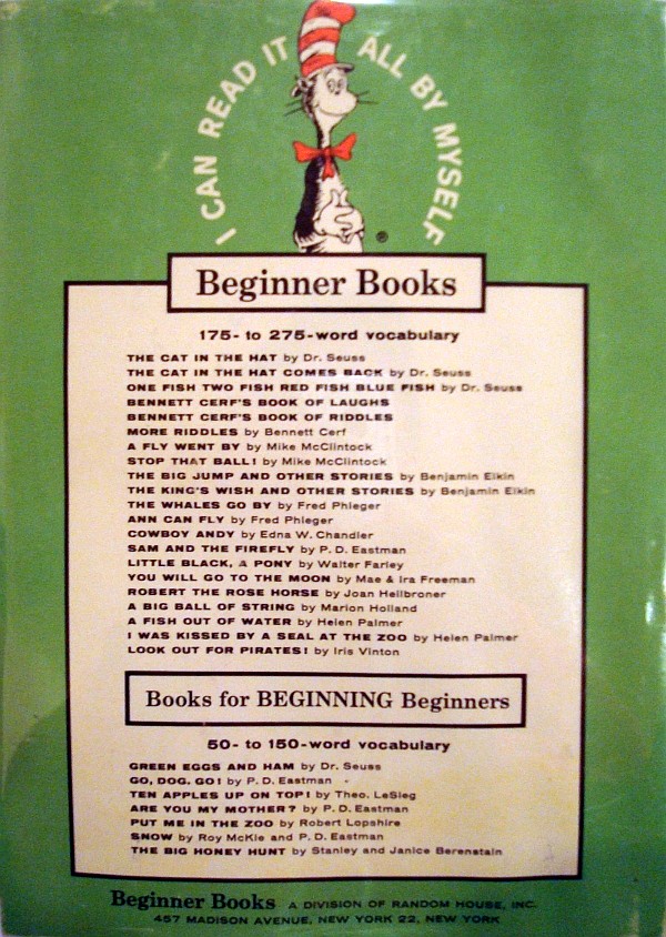 Dr. Seuss First Edition Books