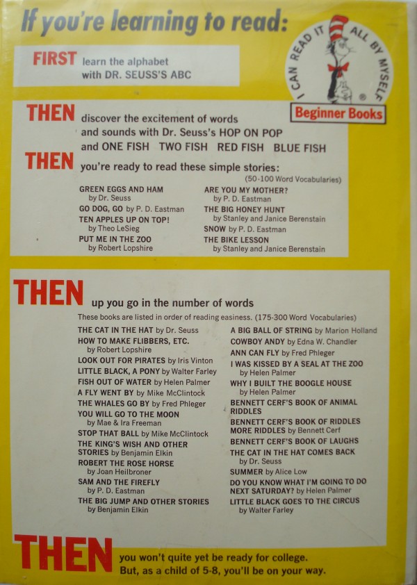 Dr. Seuss First Edition Books